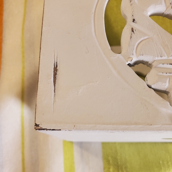 SOLD 💝 Shabby Wood Farmhouse Garden Caddy - Picture 6 of 14